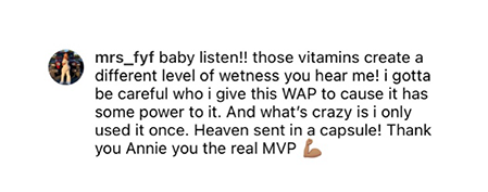 Improves Wetness Testi