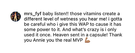 Improves Wetness Testi