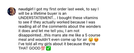 Improves Taste Testi