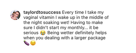 Improves Wetness Testi