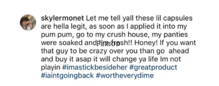 Improves Wetness Testi