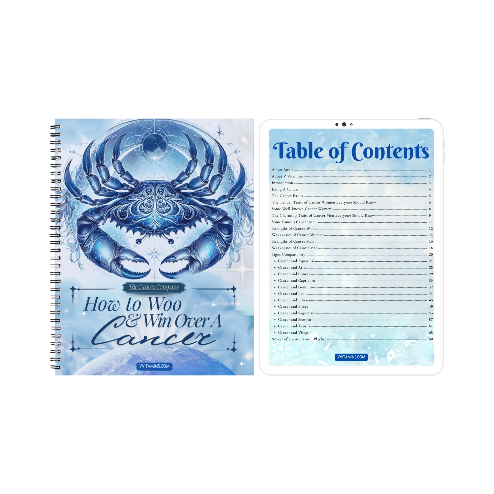 The Cancer Compass: How To Woe & Win Over A Cancer – V Vitamins