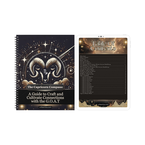 The Capricorn Compass: A Guide to Craft and Cultivate Connections with the G.O.A.T